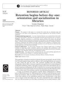 Retention begins before day one