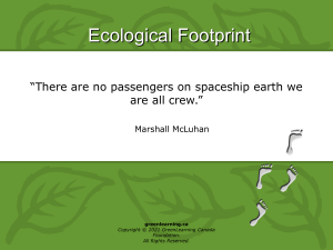 Our-Ecological-Footprint-PowerPoint