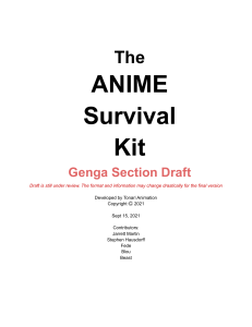 Anime-Survival-Kit-Genga-Section