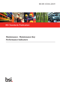 pdfcoffee.com bs-en-15341-2019-maintenance-key-performance-indicatorspdf-pdf-free