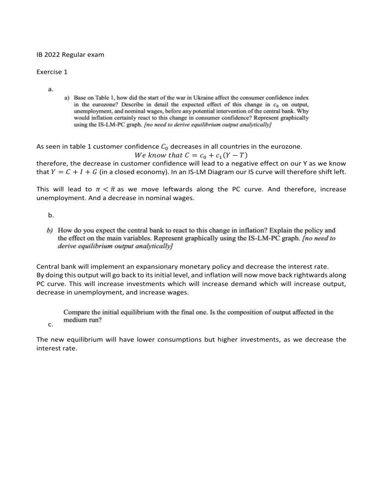 IB 2022 Regular Exam