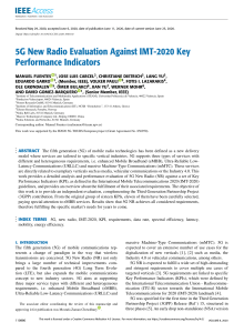 5G New Radio Evaluation Against IMT 2020