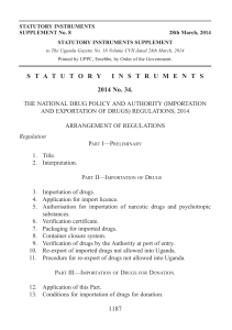 Drug-Importation-Exportation-Regulation