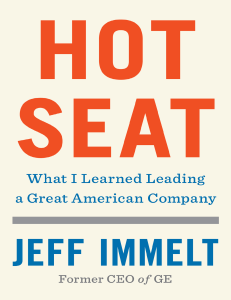  OceanofPDF.com Hot Seat - Jeff Immelt