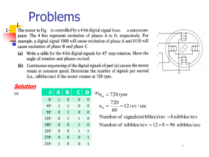 Stepper motor Problems