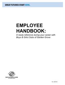 Employee Handbook 2021 