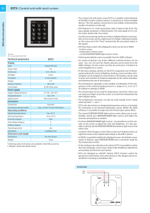 Datasheet EST3