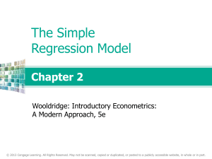 the simple regression model (econ chapter 1 slides)