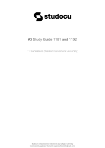 #3 Study Guide 1101 and 1102 - 3-study-guide-1101-and-1102