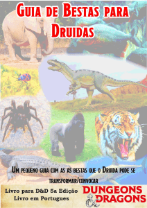 D&D 5E - Guia de Bestas para Druidas