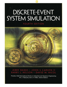 Modeling  discrete event system simulation