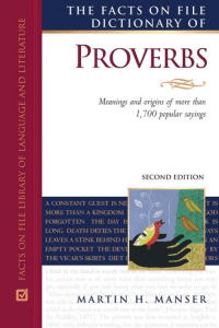 Dictionary-of-Proverbs
