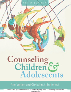 Counseling Children and Adolescnets