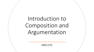 Introduction to Composition and Argumentation ENCS272 EmilyFollettCampbell (1)