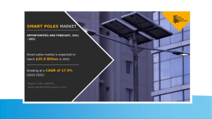 Smart Poles Market : Global Opportunity Analysis and Industry Forecast, 2021-2031