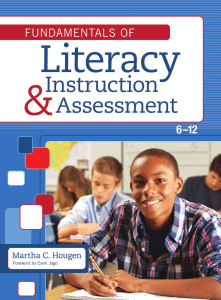 Literacy Instruction & Assessment Textbook 6-12