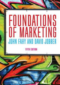 John Fahy and David Jobber - Foundations of Marketing- 2015 compressed