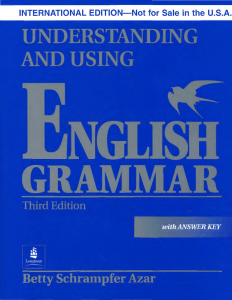 Understanding and Using English Grammar Textbook