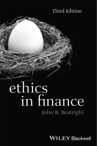 Ethics IN FINANCE