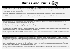 Runes and Ruins 2.0