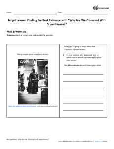 Why Are We Obsessed With Superheroes   Target Lesson STUDENT COPY  (2)