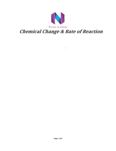 6 Chemical reactions E-1 Q.P 