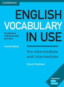 2 English Vocabulary In Use Pre-Intermediate Cambridge - Fourth Edition