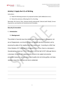 Activity 2 6 Cs of Writing