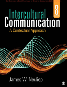 Intercultural Communication, 8e James W. Neuliep