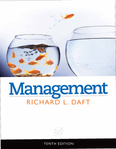 PRIMAN Management - Richard Daft (10th Ed) 2