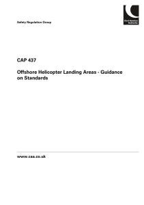 cap437 Offshore Helicopter Landing Areas - Guidance