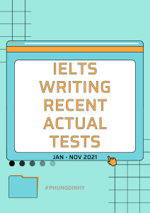 IELTS WRITING RECENT ACTUAL TESTS