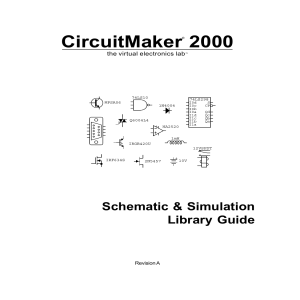 SCHEMATIC AND SIMULATION LIBRARIES