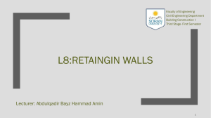 2020 L8-Retaing Walls