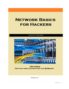 Network Basics for Hackers - How Networks Work and How They Break