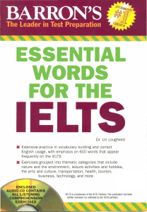Barron Essential Words For IELTS