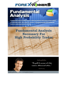 Forex Fundamental analysis