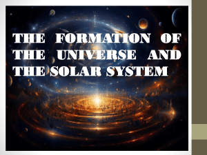 Theory of the universe