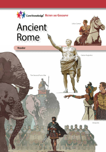 01. Ancient Rome Author Core Knowledge