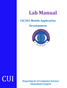 CSC303 MAD Lab Manual sp22 v3.1