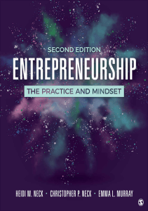 Enterpreneurship - pracice and mindset