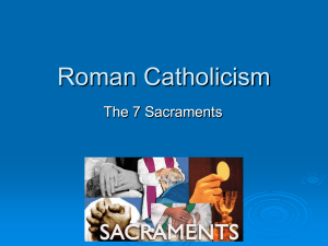 The 7 Sacraments ppt 2
