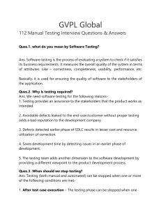 112 Manual Testing Interview Questions & Answers  (1)