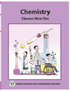 Secondary - 2018 - Class - 9 & 10 - Chemistry 9 PDF EV