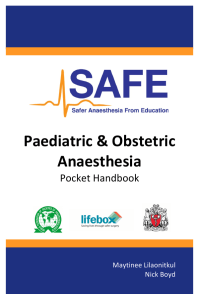 Paediatric!&!Obstetric! Anaesthesia! ( PDFDrive.com )