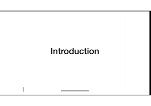 1 - Course Introduction