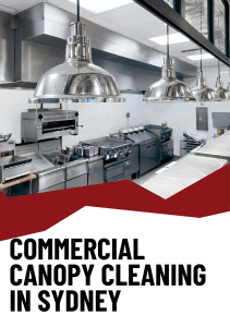 Commercial Canopy Cleaning in Sydney