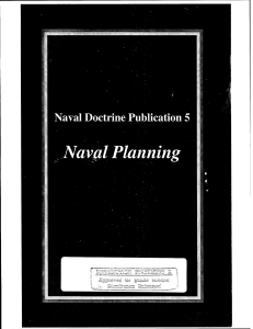 NDP5 NAVAL PLANNING (1996)