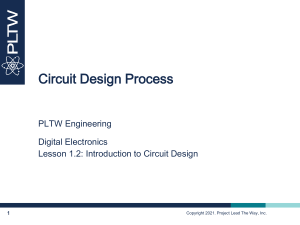 de 120 Circuit Design Process