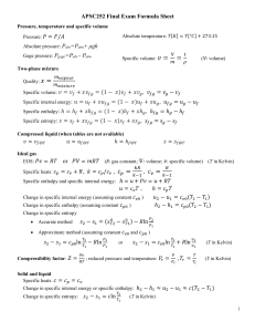 APSC252 final exam formula sheet